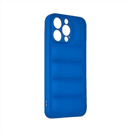 Funda Tipo Puffer Para iPhone 11 Pro Max Azul